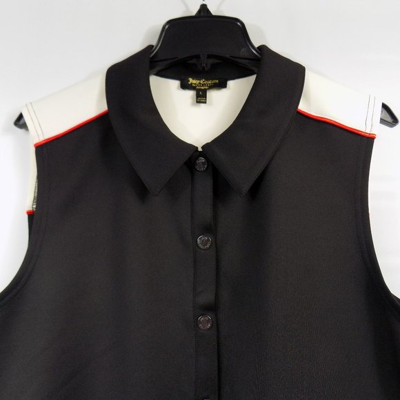 Juicy Couture Black Label Embroidered Heart Sleeveless Vest Top NWT Multiple Sz - Picture 3 of 10